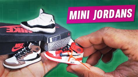 mini jordan shoes|miniature sneakers jordans.